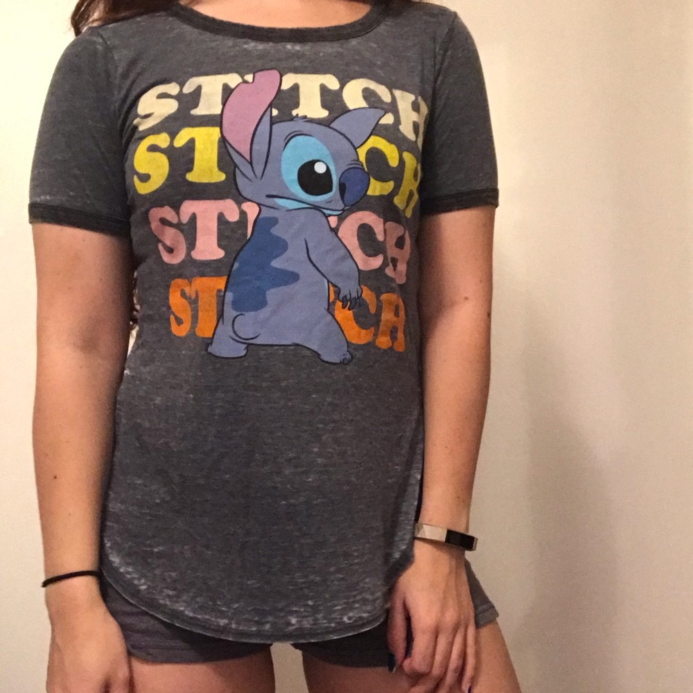 Stitch High low t shirt